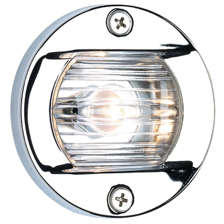 Seachoice Transom Light With Stainless Steel Flange, Round, 3" dia. 5381